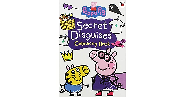 Peppa Pig Secret Disguises Colouring Book – Gobbledy Books