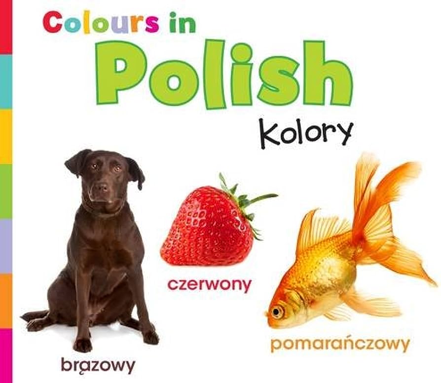 Colours in Polish - Language Learning Book