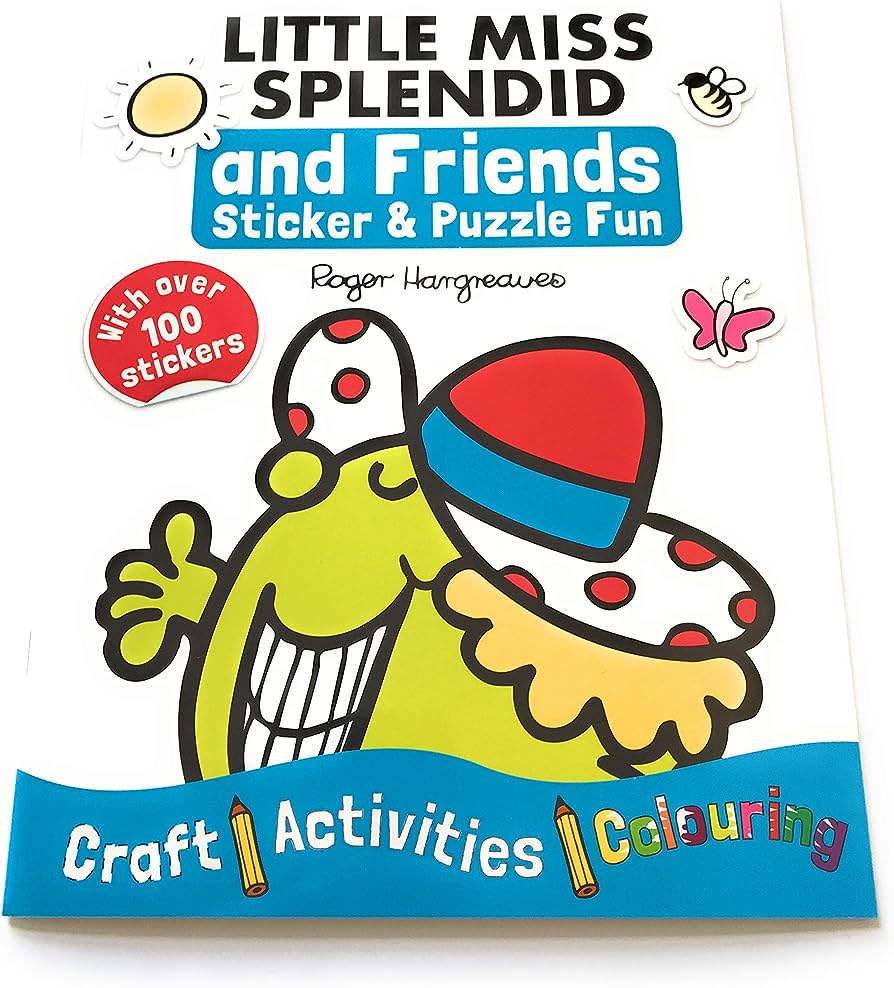 Splendid Sticker Little Miss Splendid and Friends Sticker & Puzzle Fun with over 100 St ...