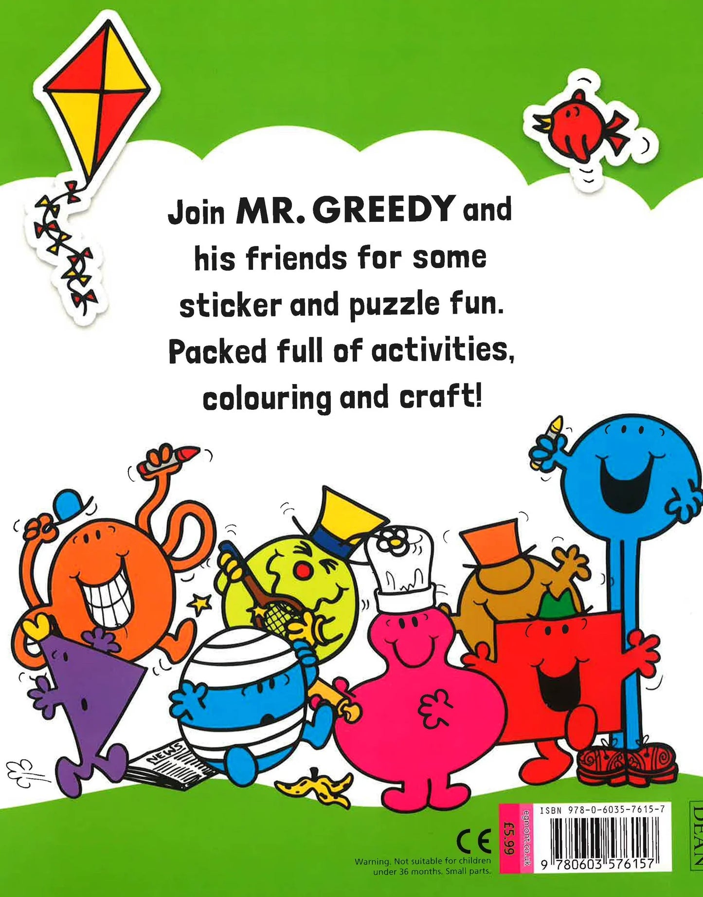 Mr Greedy and Friends Sticker & Puzzle Fun with over 100 Stickers