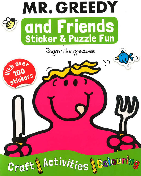 Mr Greedy and Friends Sticker & Puzzle Fun with over 100 Stickers