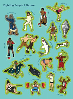 The What on Earth? Stickerbook of Sport - from the Ancient Olympics to the Present Day