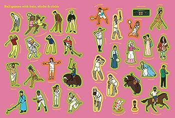 The What on Earth? Stickerbook of Sport - from the Ancient Olympics to the Present Day
