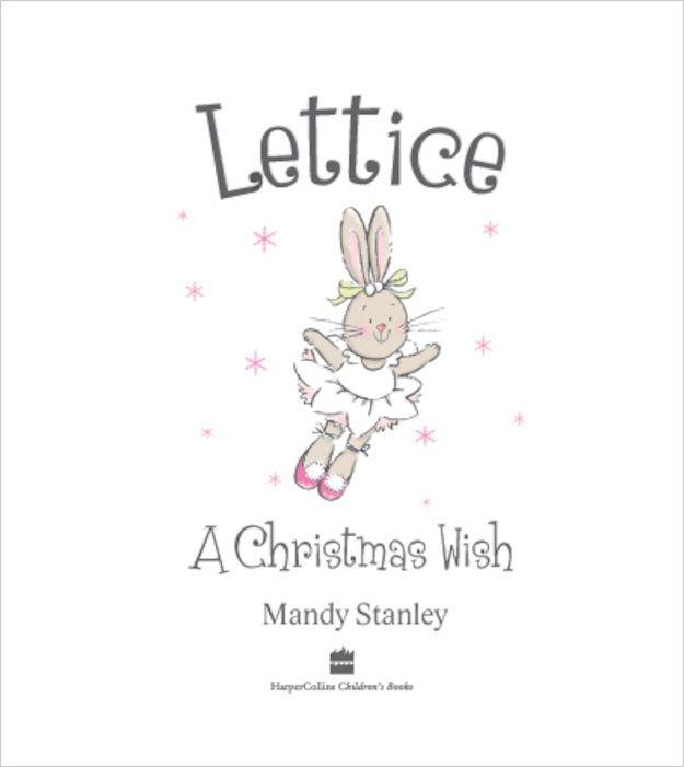 Lettice - A Christmas Wish by Mandy Stanley (with sparkly cover)
