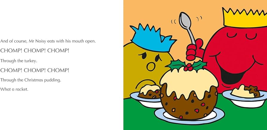 Mr. Men and the Silent Night by Roger Hargreaves