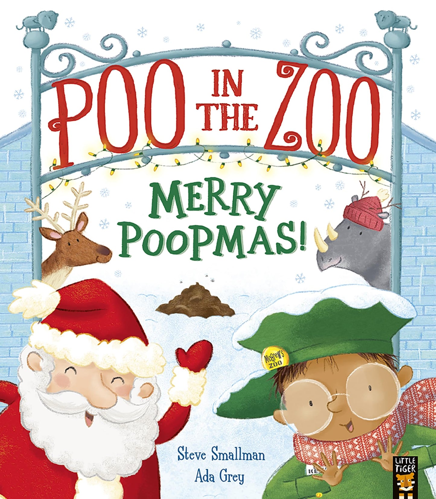 Poo in the Zoo Merry Poopmas! by Steve Smallman