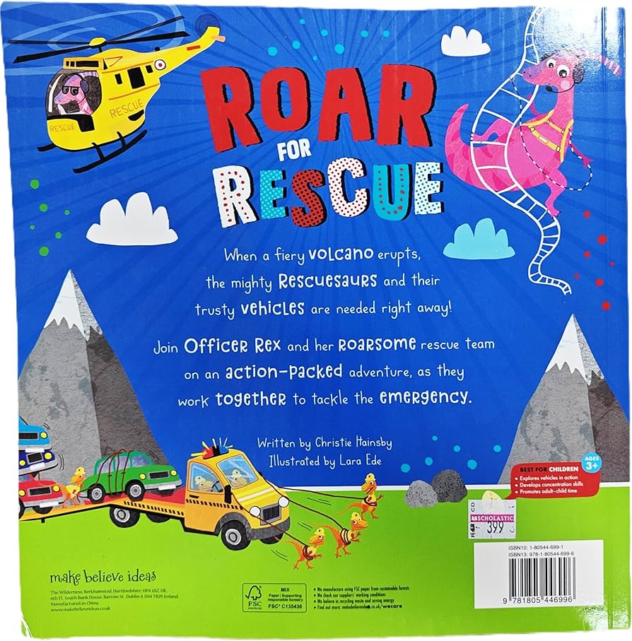 Roar for Rescue - No Emergency is too Big for the Rescuesaurs!