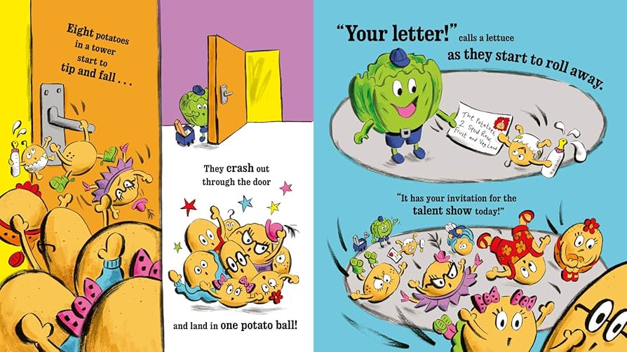 One Potato, Two Potatoes - A Madcap Counting Adventure