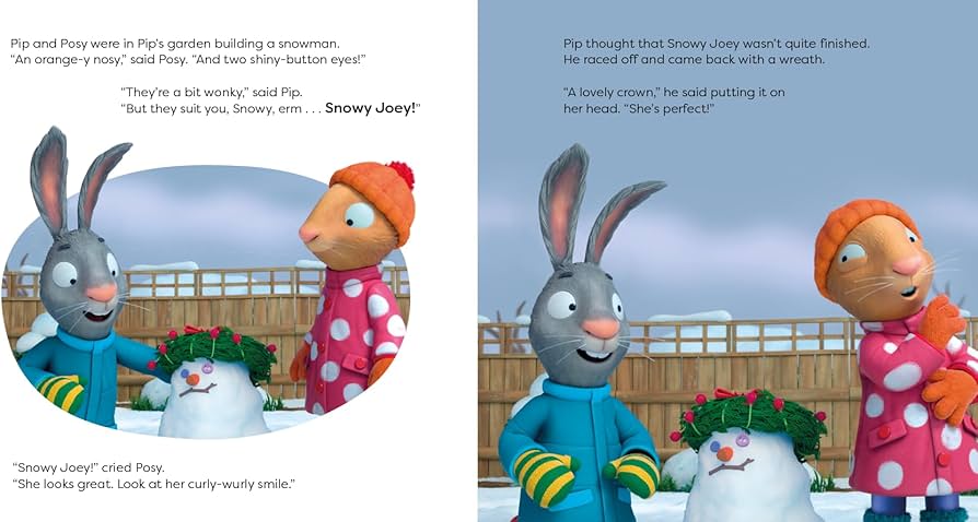 Pip & Posy - The Christmas Snowman