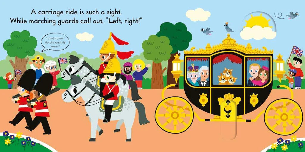Busy Royal Family - A PUSH PULL SLIDE Board Book