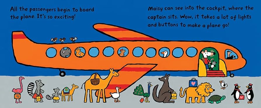 Maisy Goes by Plane - A Maisy First Experiences Book by Lucy Cousins