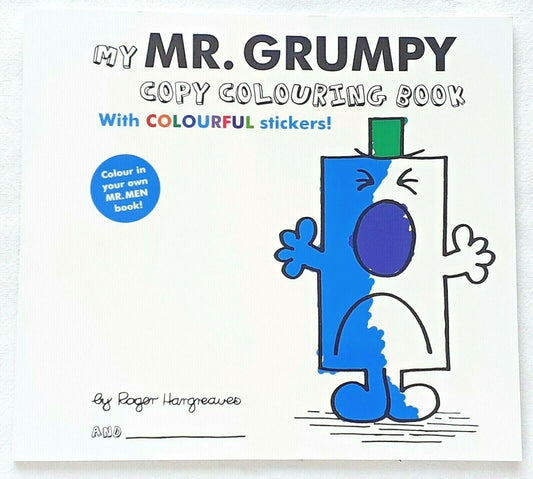 Mr. Men - My Mr. Grumpy Copy Colouring Book