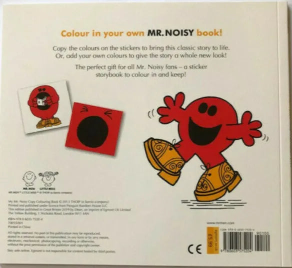 Mr. Men - My Mr. Noisy Copy Colouring Book