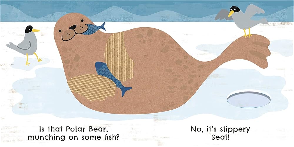 Where Are You Polar Bear? Eco Baby - A plastic-free touch and feel book.