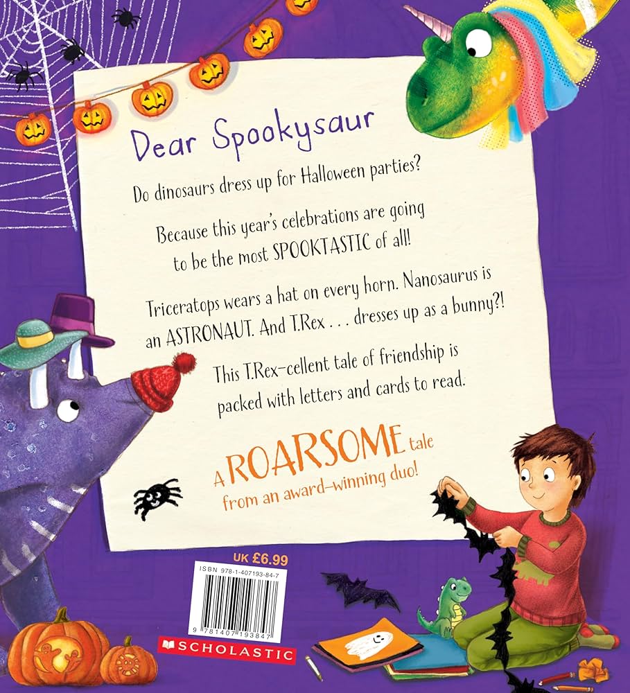 Dear Spookysaur by Chae Strathie & Nicola O’Byrne