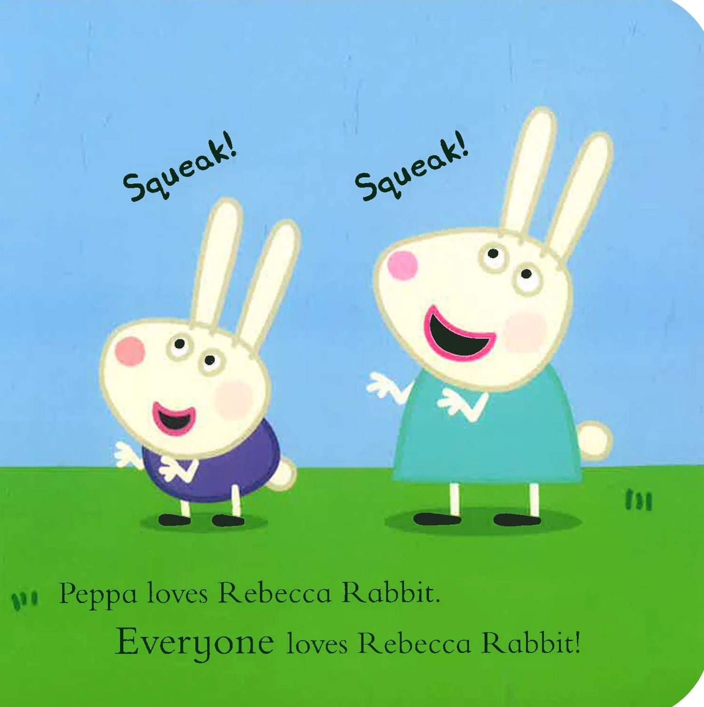Rebecca Rabbit Board Book - Peppa Pig and Friends