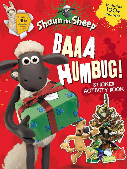 Shaun the Sheep Sticker Activity Book - Baaa Humbug!