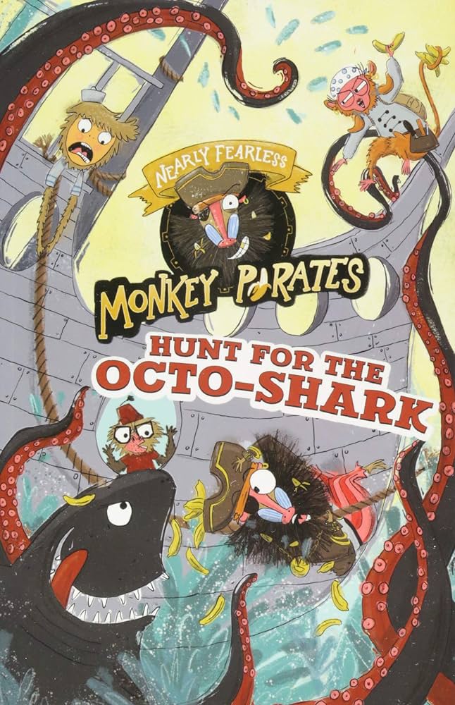 Nearly Fearless Monkey Pirates Hunt for the Octo-Shark