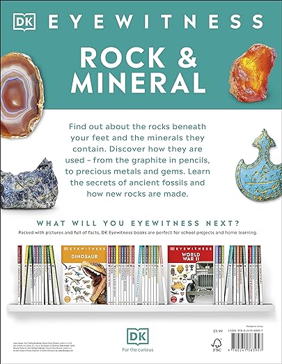 DK Eyewitness Rock & Mineral (new edition)