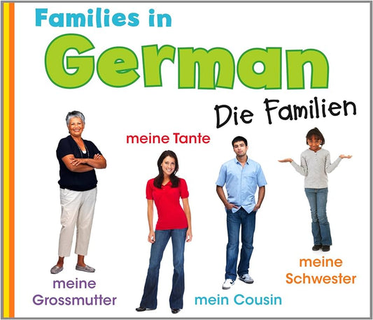 Families in German (German/English Bilingual Book) Hardcover