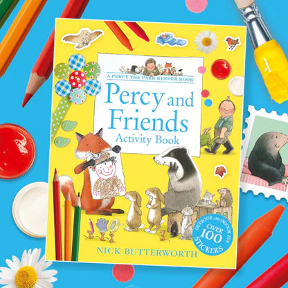 Percy The Park Keeper - Percy & Friends Activity Book with 100 stickers