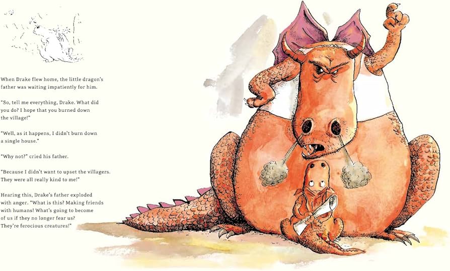 Dragons - Father & Son by Alexandre Lacroix