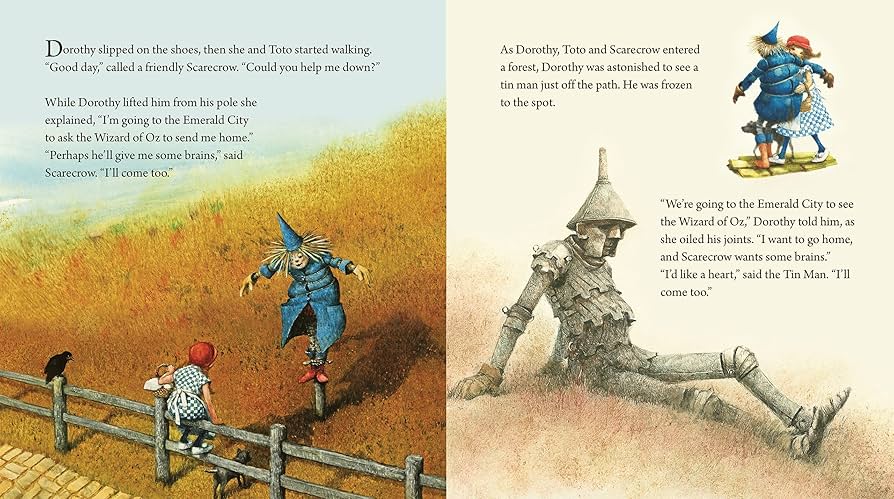 The Wonderful Wizard of Oz - Adapted by Karen Saunders & Robert Ingpen