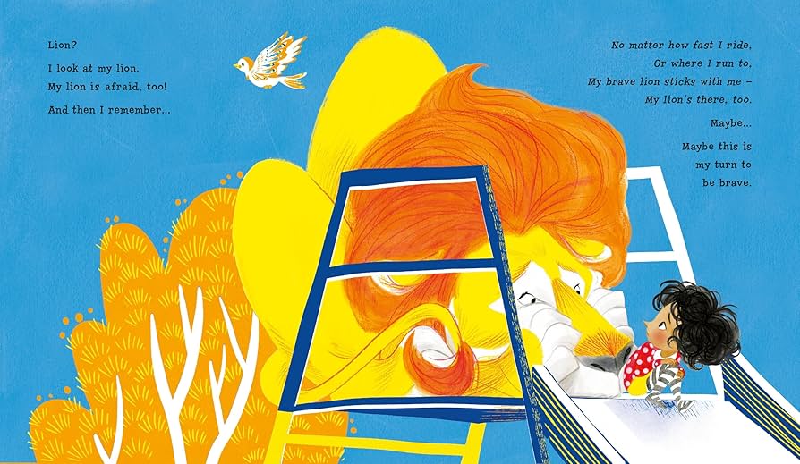 As Brave as a Lion by Erika Meza