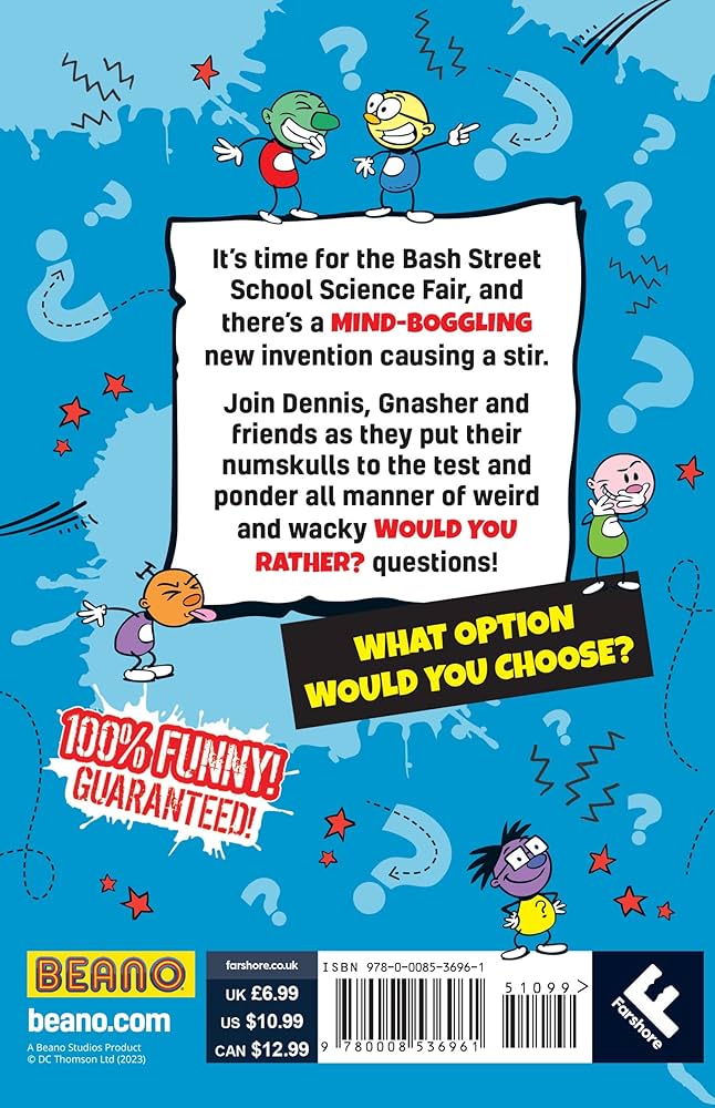 Beano - Would you Rather? Over 200 Brain-Bending Choices
