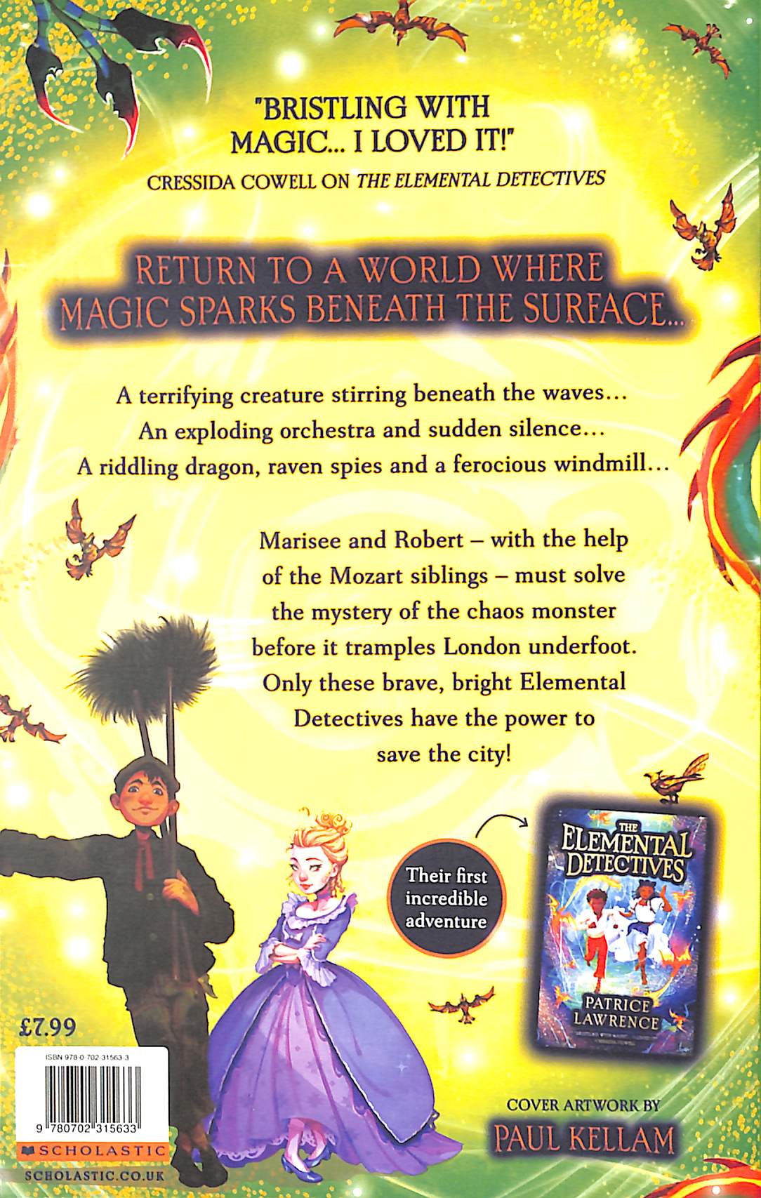 Elemental Detectives Mystery - The Case of the Chaos Monster by Patrice Lawrence