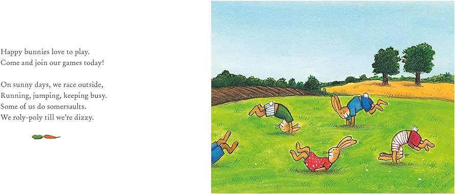 Happy Bunnies - A Bouncy Book of Rabbit Rhymes! by Axel Scheffler & Frantz Wittkamp