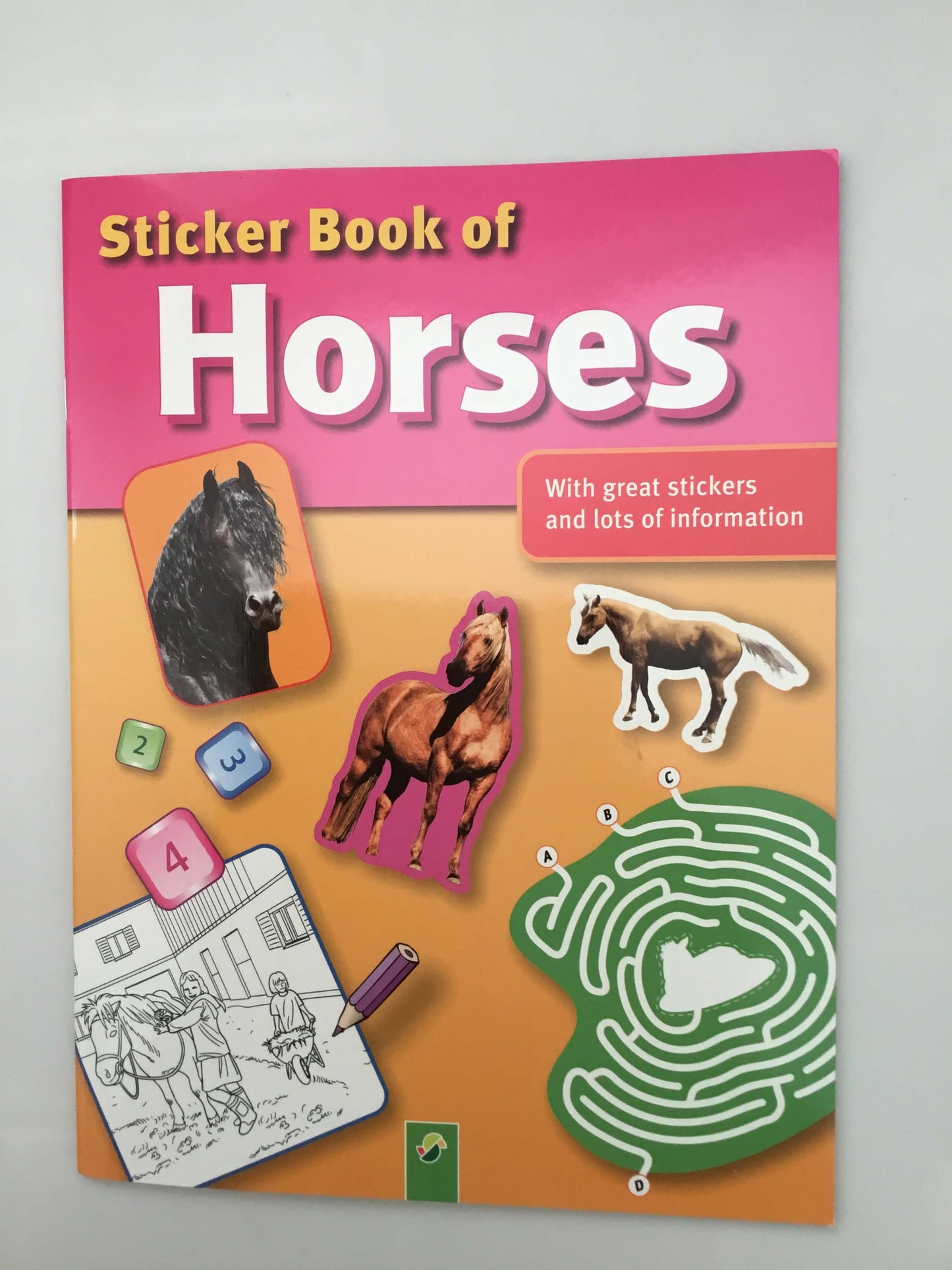 Sticker Book of Horses