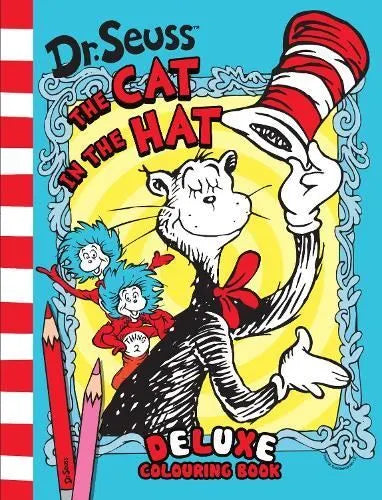 Dr. Suess The Cat in the Hat - Deluxe Colouring Book