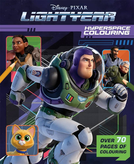 Disney Pixar Lightyear Hyperspace Colouring Book