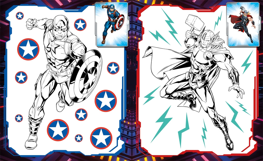 Marvel Avengers Ultimate Colouring Book