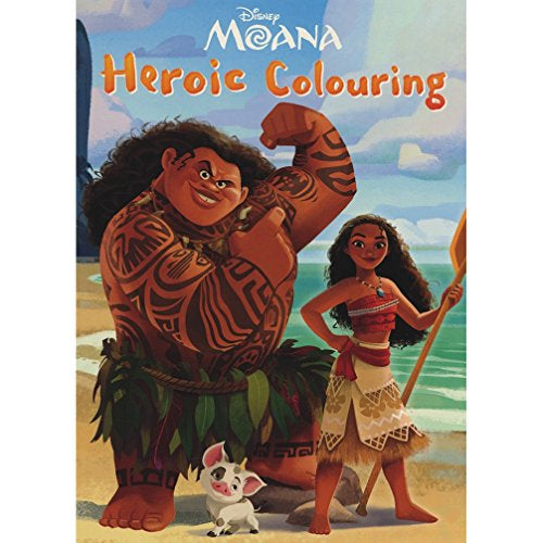 Disney Moana Heroic Colouring
