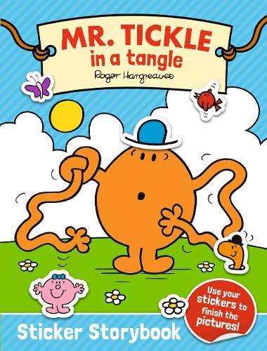 Mr. Tickle in a Tangle Sticker Storybook by Roger Hargreaves