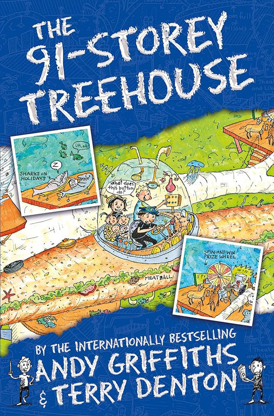 The 91-Storey Treehouse by Andy Griffiths & Terry Denton