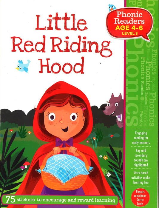 Little Red Riding Hood Phonics Readers Age 4-6 Level 3