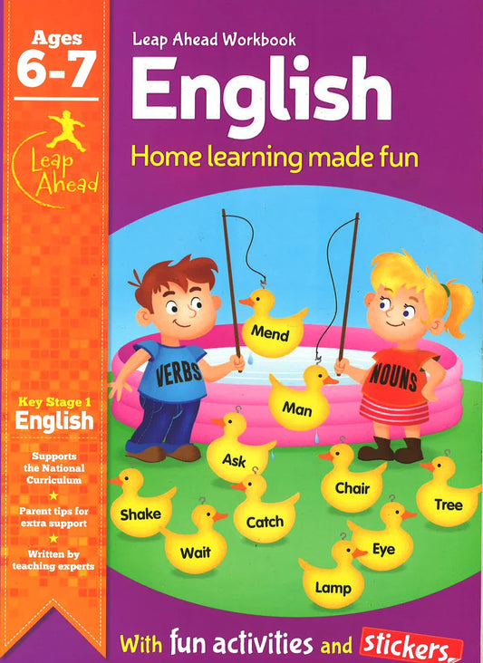 Leap Ahead English Ages 6-7 Home Learning made Fun Ks1
