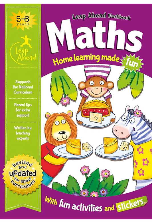 Leap Ahead Maths Ages 5-6 Home Learning Made Fun Ks1