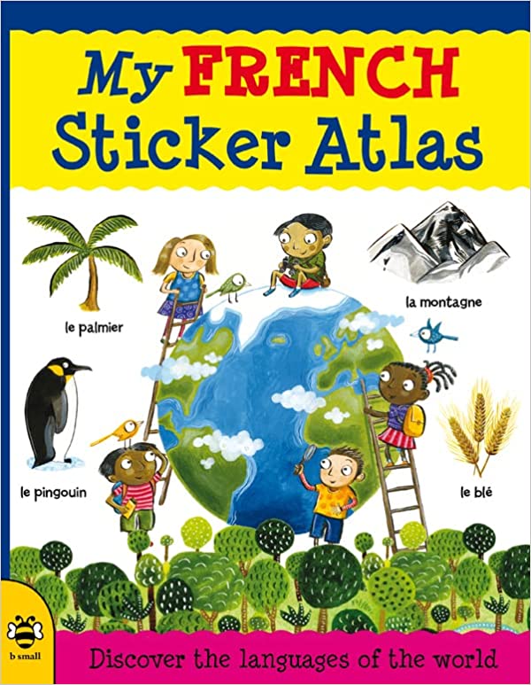 My French Sticker Atlas Book