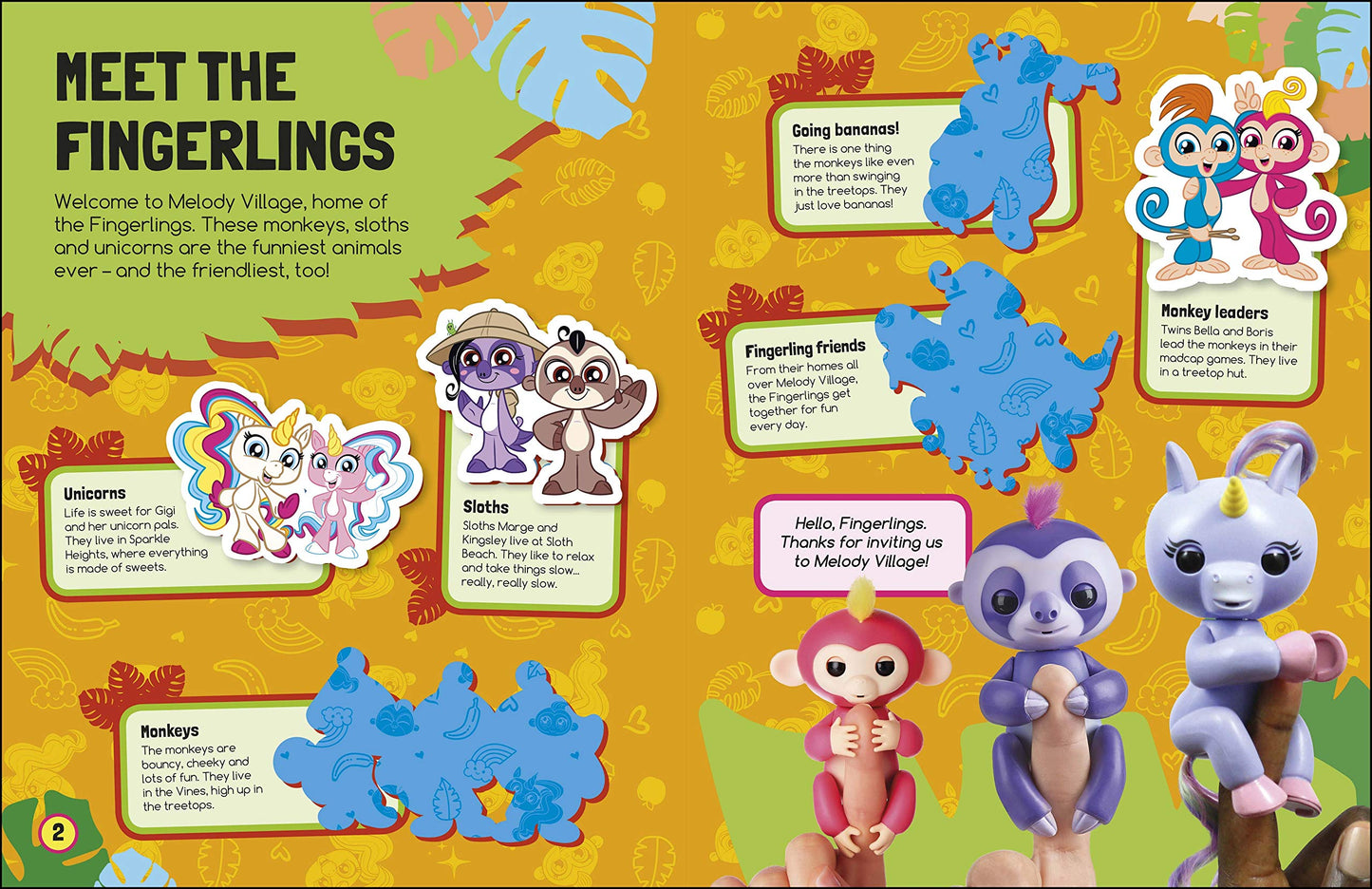 Fingerlings Ultimate Sticker Collection - Friendship at your Fingertips