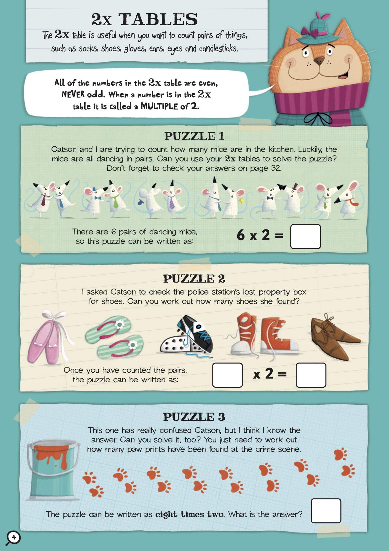 Sherlock Bones and the Times Table Adventure (with secret solver!) Maths KS2