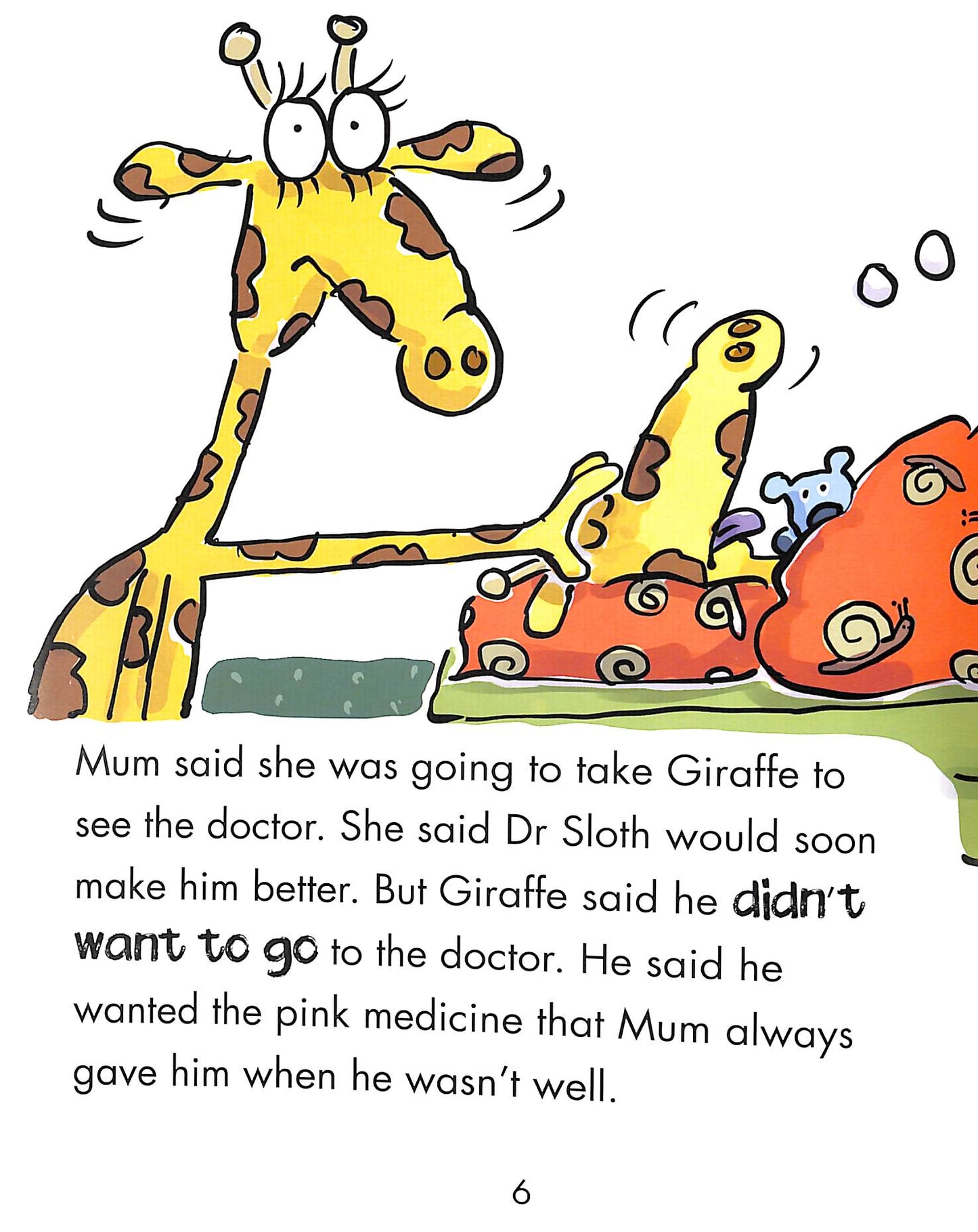 Experiences Matter! Giraffe Goes to the Doctor by Sue Graves and Trevor Dunton