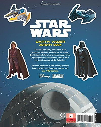 Darth Vader Activity Book Star Wars