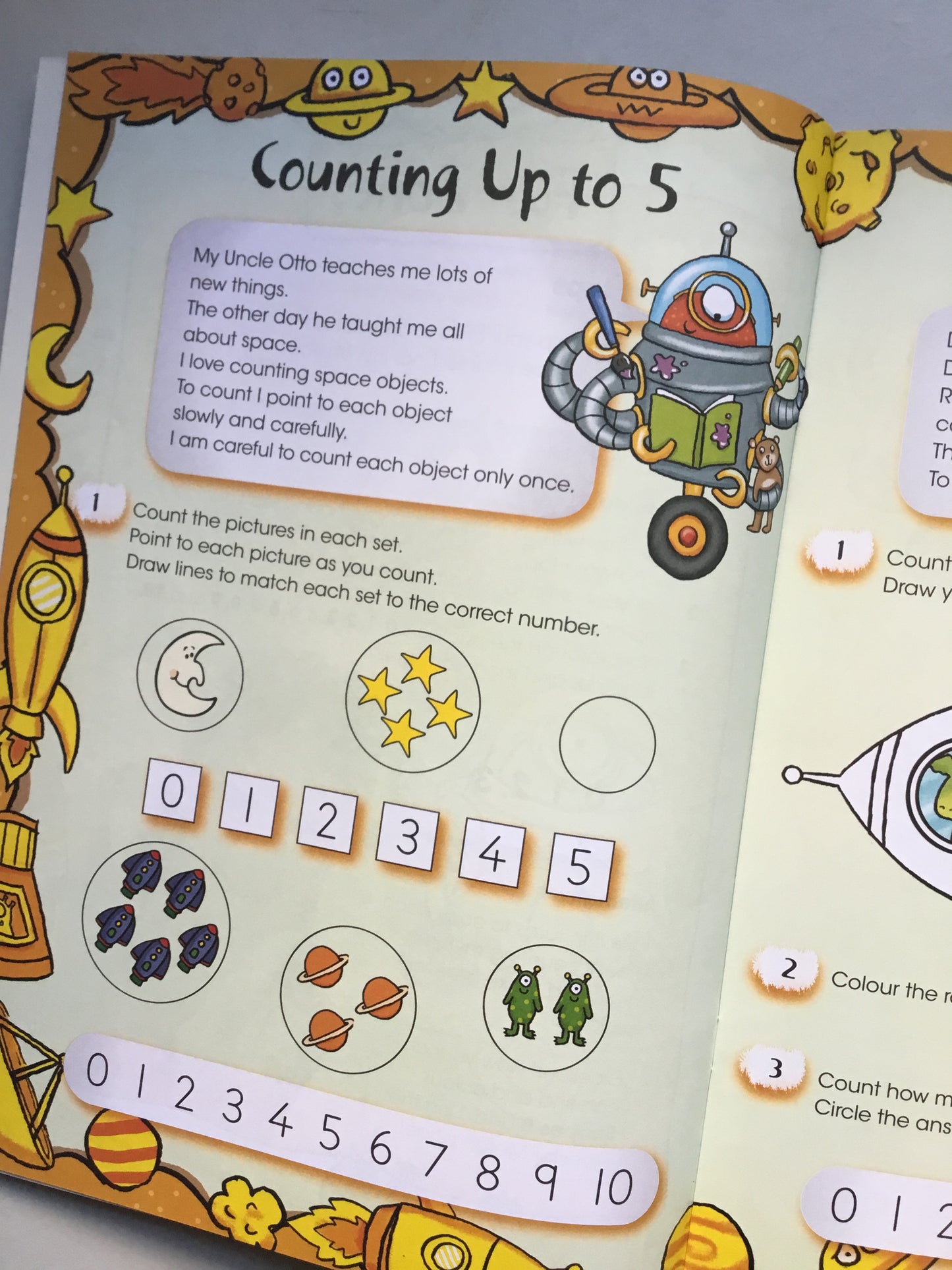 Letts Monster Maths - Counting Age 3-5
