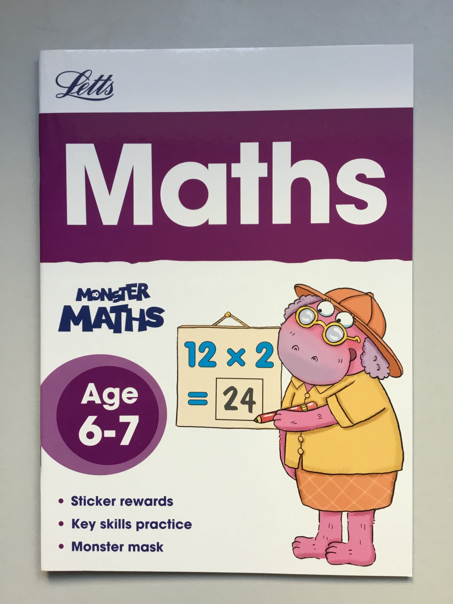 Letts Monster Maths - Maths Age 6-7