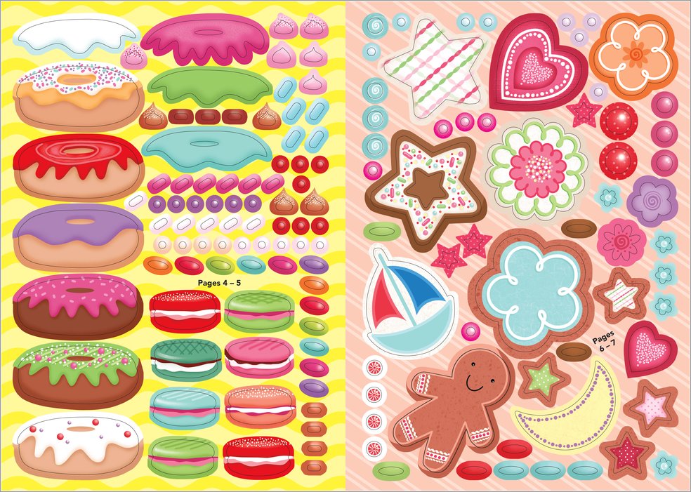 The Beautiful Bakery Sticker Book