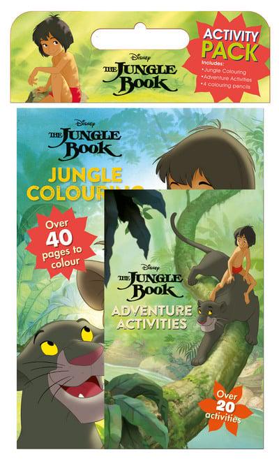 Disney The Jungle Book - Jungle Colouring Activity Pack